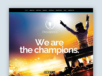 Freebie: Prevalence WordPress + HTML + PSD freebie html psd themeforest wordpress