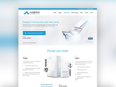 Boilers boiler clear logitech ui website white