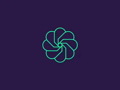 Synergie Data Form circular data information logo recycle science shape