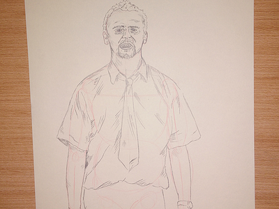 Some Red cinema film pegg pencil shaun simon