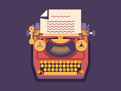 An Informal Introduction to DOCX docx illustration toptal typewriter writing