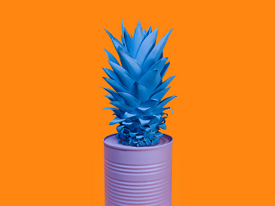 Pineapple fo Kyiv Academy of Media Arts poster academy art design education kama object orange photo poster