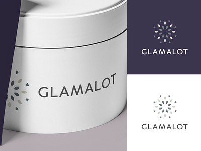 glamalot - behance colors elegant flower flowers geometric logo trends