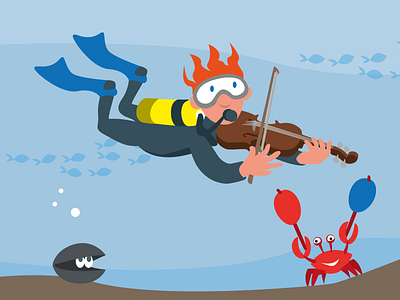 Diver Fiddle diver fiddle