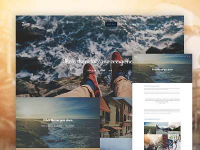 Tayp WP - WordPress Blogging Theme blog blogging content photography portfolio responsive story storytelling travel typography