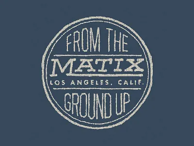 Matix Badge fiberglass la matix skate surf