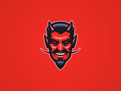 Handsome Devil devil illustration logo