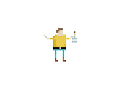Pixel Art 16bit 8bit bit bitmap character geek geekart illustration pixel pixel art
