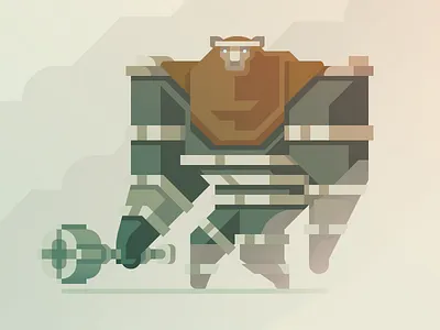 Colossus illustration shadow of the colossus vector