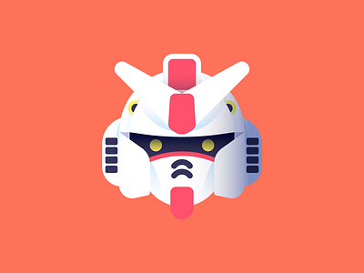 gundam gundam gundam rx 78 icon illustration