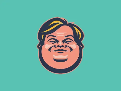 Farley face farley icon illustration logo