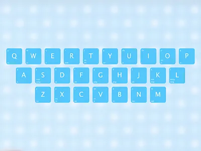 Keyboard mapping for ShuangPin keyboard sketch