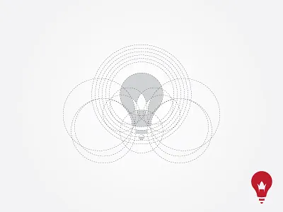 Royal Idea branding bulb crown idea logo royal throne