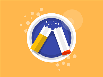 Cigs Counter Icon app icon illustration ui vector