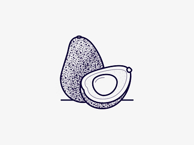 Colombia Icons : Avocado avocado colombia color food fruit guacamole icon illustration line texture