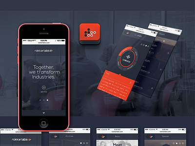 Rock3rlabs mobile website mobile