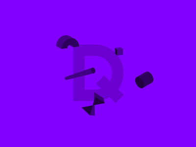 Daniel Qualizza brand d daniel design dq icon industrial logo logotype q