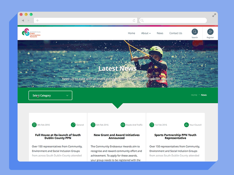 South Dublin County - Public Participation Network ajax green information news south dublin