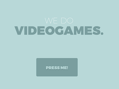 WE DO VIDEOGAMES. games ui user interface videogames web web design