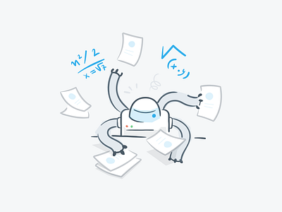 Machangobot fun icon illustration line robot sexy ui