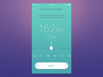 Your Weight Rebound app flat mobile weight