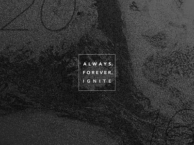 Ignite Book Cover conference satellite shot theme