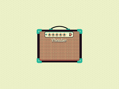 Music amplifier icon music song vector