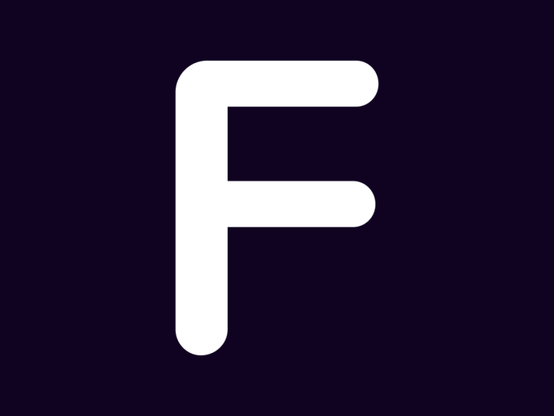 Animated F after effects animated animation everyday f proxima nova soft typeface