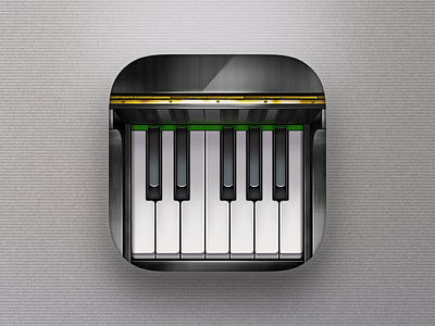 Icon Piano App Gismart app design gismart icon keyboard music piano