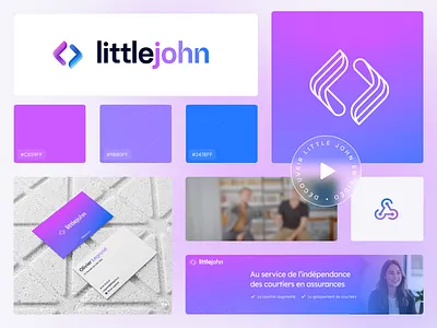 From Startup to Scale-Up: Little John’s Bold New Identity branding graphic design identity logo motion graphics ui visuals webdesign website