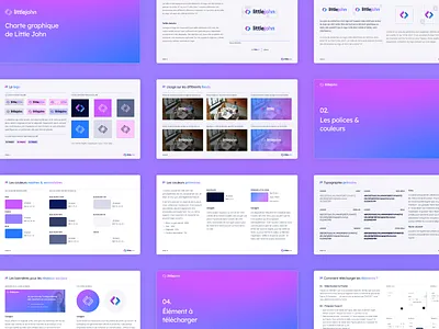 The Power of Guidelines: A Scalable Brand for Little John branding graphic design identity logo motion graphics ui webdesign website