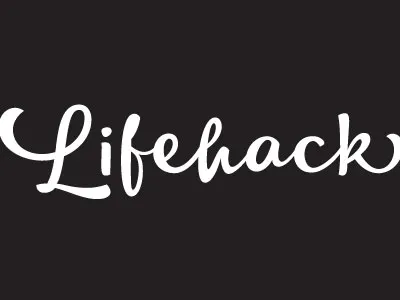 Lifehack casual feminine font organic script typeface