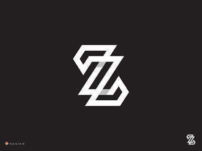 Zz identity logo mark monogram symbol z