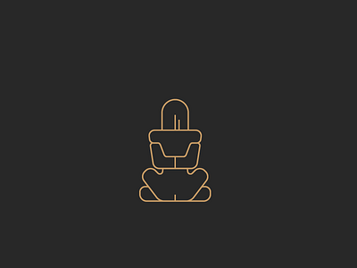 Lovers for HedoS identity logo love mark symbol