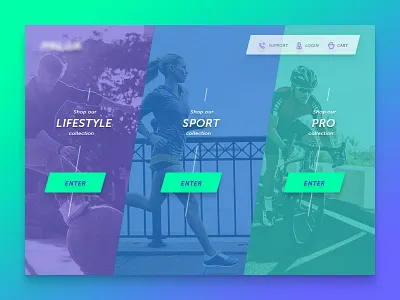 Fitness watches e-commerce sneak peek design ecommerce fitness flat landing page running shop sneak peek sport watches web work out