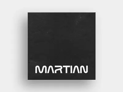 Martian agency brand future lab logo logotype mark martian space studio typemark