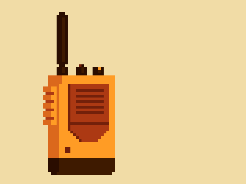 Firewatch aseprite firewatch pixels radio