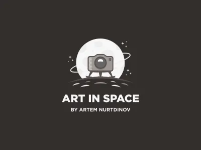 Art in Space camera cosmos moon photography space stars studio