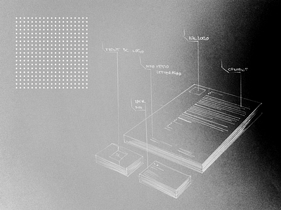 AZ wireframe stationary az berin berinhasi brandbook clleanc identity pen prishtina stationary wireframe