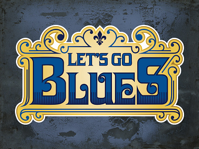 St. Louis Blues Geofilter blues filter geofilter hockey logo mobile nhl snapchat sports st. louis typography vintage