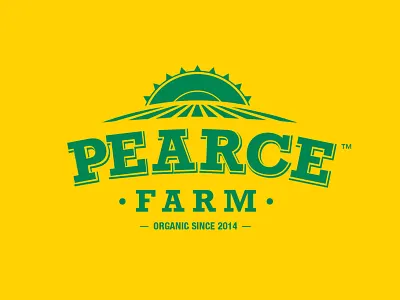 Pearce Farm australia farm gardening logo market gardening
