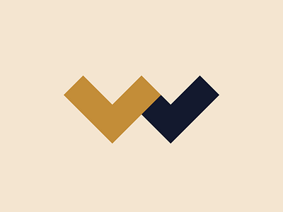 L.W. icon illustration simple