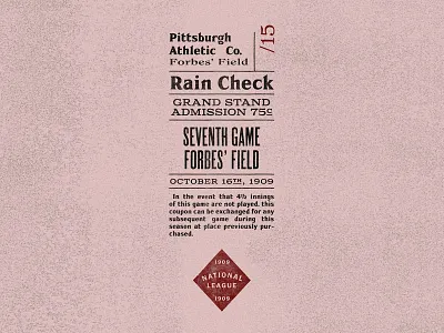 1909 baseball detroit illustration illustrator pirates pittsburgh poster type typography vintage world series