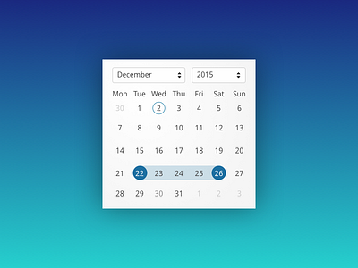 Daily UI 080 | Date Picker 080 calendar daily ui dailyui date date picker picker schedule widget