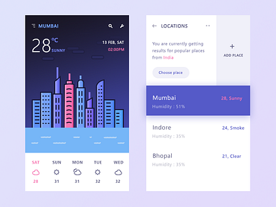 My favourite weather app app humidity mumbai neel temperature ui weather