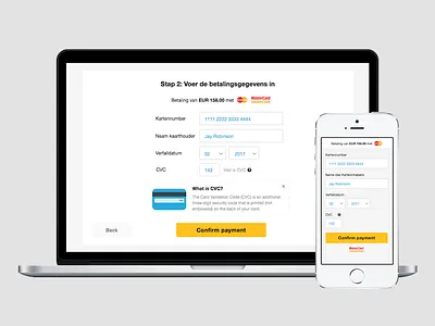 TravelBird payment page UI checkout credit card ecommerce flat minimal payment responsive travel travelbird ui ux web