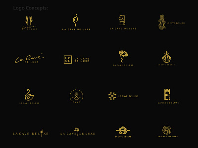 France Luxury Champagne Branding brand identity branding concept creative direction font graphic design icon logo logotype luxury typography wine