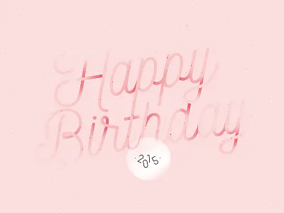 Happy birthday card card happy birthday typography