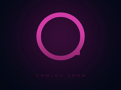 Q - Coming Soon brand coming soon new project q