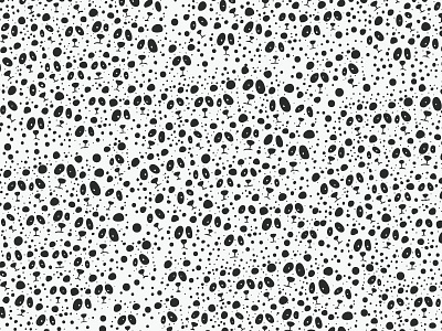 Panda Pattern bear bear pattern black and white illustration panda panda bear panda pattern pattern pattern design repeat